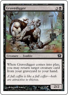 【ENG】【Foil】《グレイブディガー/Gravedigger》[9ED]