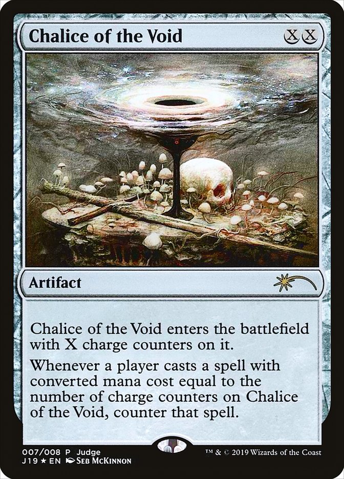 【ENG】【Foil】《虚空の杯/Chalice of the Void》[ジャッジ褒賞]