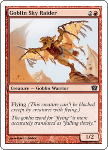 【ENG】【Foil】《ゴブリンの空襲部隊/Goblin Sky Raider》[9ED]