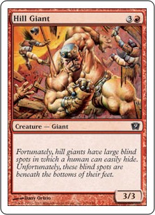 【ENG】【Foil】《丘巨人/Hill Giant》[9ED]