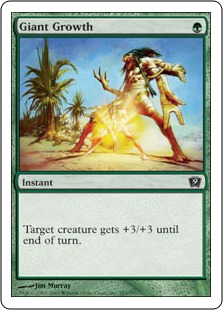 【ENG】【Foil】《巨大化/Giant Growth》[9ED]