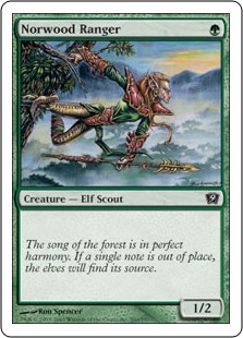 【ENG】【Foil】《ノーウッドのレインジャー/Norwood Ranger》[9ED]