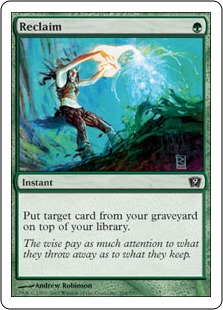 【ENG】【Foil】《回収/Reclaim》[9ED]