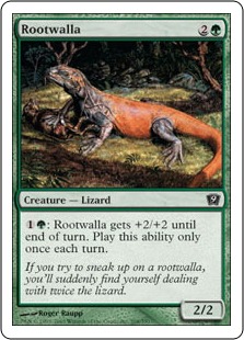 【ENG】【Foil】《ルートワラ/Rootwalla》[9ED]