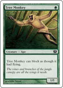 【ENG】【Foil】《樹上生活の猿/Tree Monkey》[9ED]