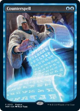 【ENG】■フルアート■《対抗呪文/Counterspell》(001)[MagicCon]