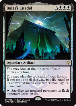 【ENG】【Foil】《ボーラスの城塞/Bolas's Citadel》[Draft Weekend]