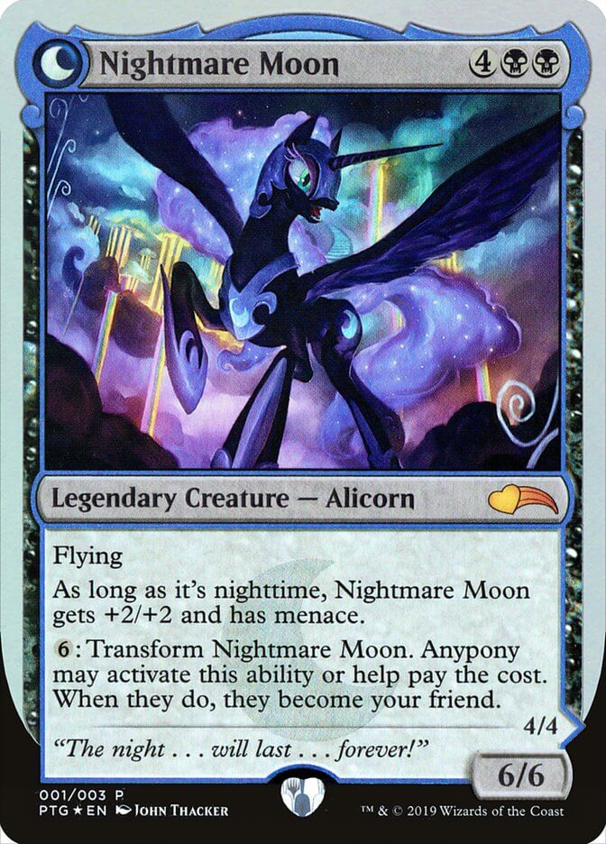 【ENG】【Foil】《Nightmare Moon》[Ponies: The Galloping]