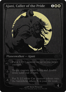 【ENG】【Foil】《群れの統率者アジャニ/Ajani, Caller of the Pride》[SDCC]