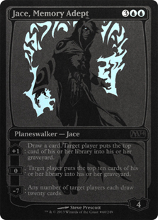 【ENG】【Foil】《記憶の熟達者、ジェイス/Jace, Memory Adept》[SDCC]