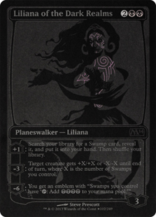 【ENG】【Foil】《闇の領域のリリアナ/Liliana of the Dark Realms》[SDCC]