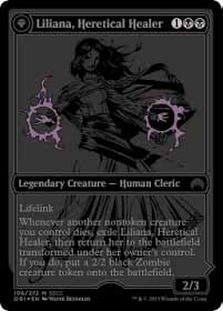【ENG】【Foil】《異端の癒し手、リリアナ/Liliana, Heretical Healer》[SDCC]