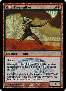【ENG】【Foil】《炎歩スリス/Slith Firewalker》[Junior Series]
