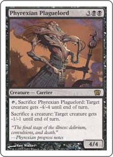【ENG】《ファイレクシアの疫病王/Phyrexian Plaguelord》[8ED]
