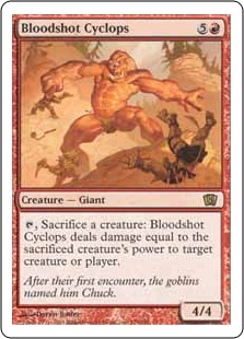 【ENG】《血まなこのサイクロプス/Bloodshot Cyclops》[8ED]