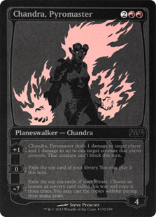 【ENG】【Foil】《紅蓮の達人チャンドラ/Chandra, Pyromaster》(2013)[SDCC]