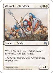 【ENG】《堅牢な防衛隊/Staunch Defenders》[8ED]