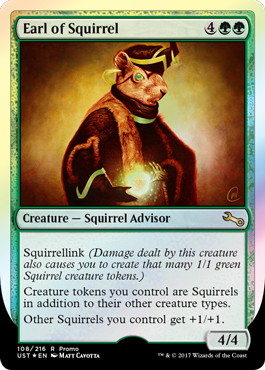 【ENG】【Foil】《Earl of Squirrel》[Draft Weekend]