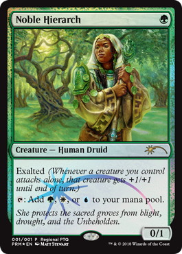 【ENG】【Foil】《貴族の教主/Noble Hierarch》[RPTQプロモ]