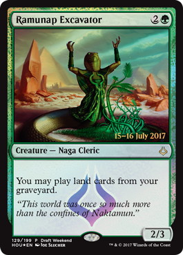 【ENG】【Foil】《ラムナプの採掘者/Ramunap Excavator》[Draft Weekend]