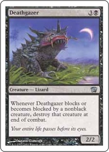 【ENG】【Foil】《凶眼のトカゲ/Deathgazer》[8ED]