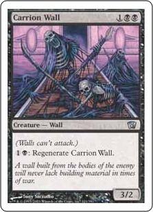【ENG】【Foil】《屍肉の壁/Carrion Wall》[8ED]
