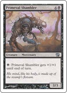 【ENG】【Foil】《原始のシャンブラー/Primeval Shambler》[8ED]