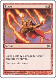 【ENG】【Foil】《猛火/Blaze》[8ED]
