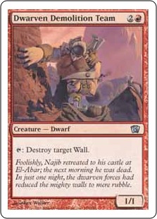 【ENG】【Foil】《ドワーフ爆破作業班/Dwarven Demolition Team》[8ED]
