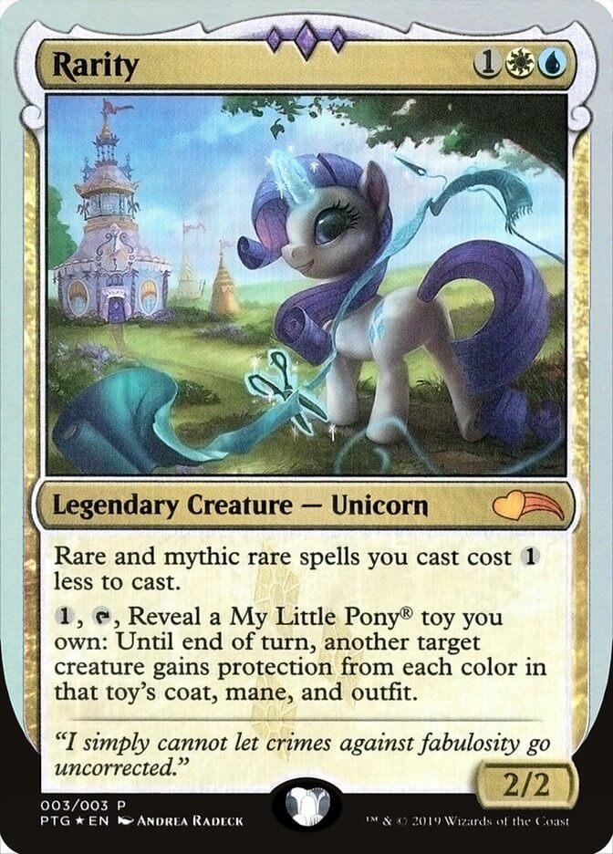 【ENG】【Foil】《Rarity》[Ponies: The Galloping]