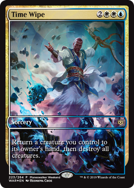 【ENG】【Foil】《時の一掃/Time Wipe》[Planeswalker Weekend]
