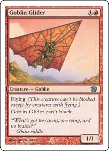 【ENG】【Foil】《ゴブリンの滑空者/Goblin Glider》[8ED]