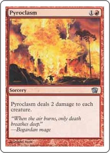 【ENG】【Foil】《紅蓮地獄/Pyroclasm》[8ED]