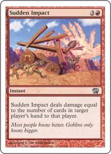 【ENG】【Foil】《突然の衝撃/Sudden Impact》[8ED]