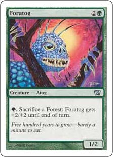 【ENG】【Foil】《森エイトグ/Foratog》[8ED]