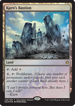 【ENG】【Foil】《カーンの拠点/Karn's Bastion》[Planeswalker Weekend]