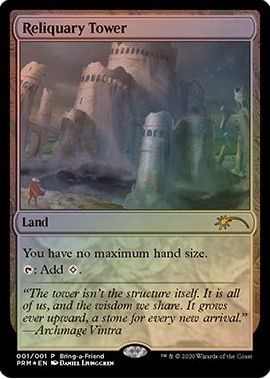 【ENG】【Foil】《聖遺の塔/Reliquary Tower》（2020年版）[Bring-a-Frend]