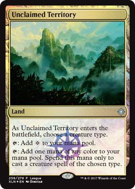 【ENG】【Foil】《手付かずの領土/Unclaimed Territory》[League]