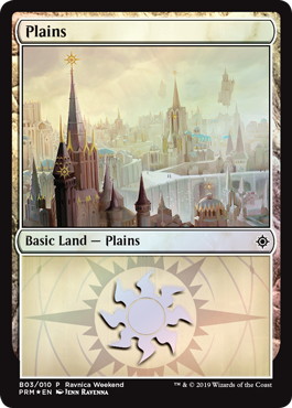 【ENG】【Foil】《平地/Plains》（Orzhov）[Ravnica Weekend]