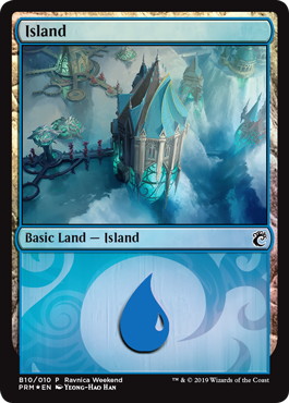【ENG】【Foil】《島/Island》（Simic）[Ravnica Weekend]
