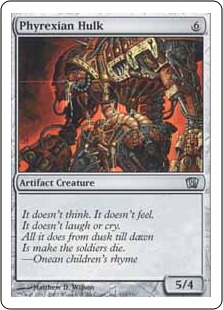 【ENG】《ファイレクシアの大男/Phyrexian Hulk》[8ED]