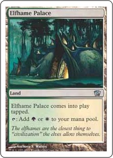 【ENG】【Foil】《エルフェイムの宮殿/Elfhame Palace》[8ED]