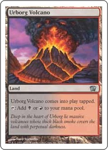 【ENG】【Foil】《アーボーグの火山/Urborg Volcano》[8ED]
