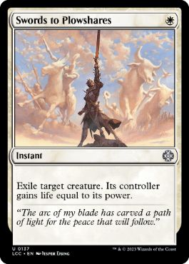 【ENG】《剣を鍬に/Swords to Plowshares》[LCC]