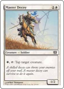 【ENG】【Foil】《おとりの達人/Master Decoy》[8ED]