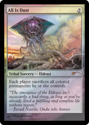 【ENG】【Foil】《全ては塵/All Is Dust》[GPプロモ]