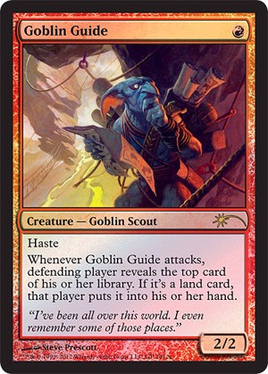 【ENG】【Foil】《ゴブリンの先達/Goblin Guide》[GPプロモ]