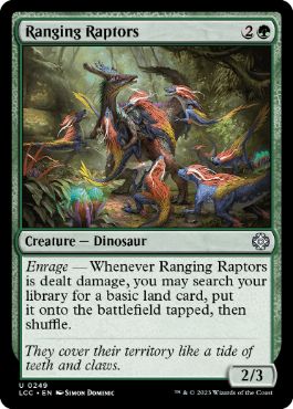 【ENG】《群棲する猛竜/Ranging Raptors》[LCC]