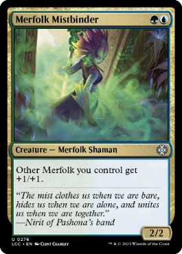 【ENG】《マーフォークの霧縛り/Merfolk Mistbinder》[LCC]