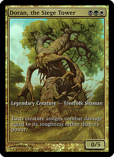 【ENG】【Foil】《包囲の塔、ドラン/Doran, the Siege Tower》 [ゲームデー]